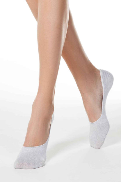 Cotton Footlets Conte Classic Lurex 000