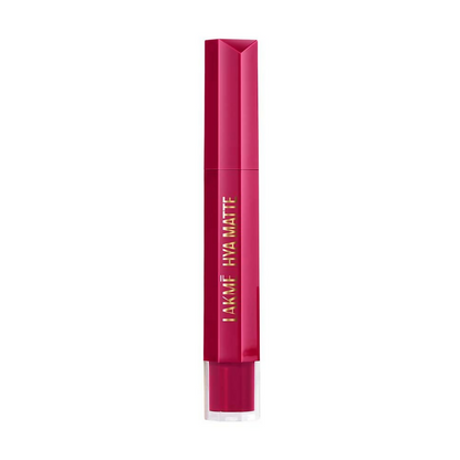 Lakme 9to5 Hya Matte Liquid Lipstick + Hyaluronic Acid - Powersuit Pink