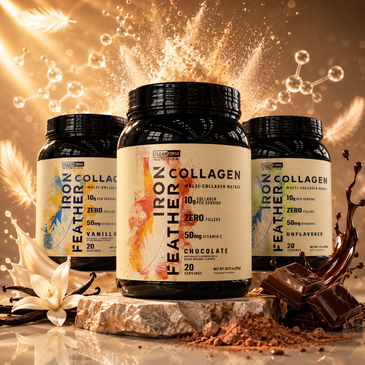Iron Feather Collagen  DestGlow