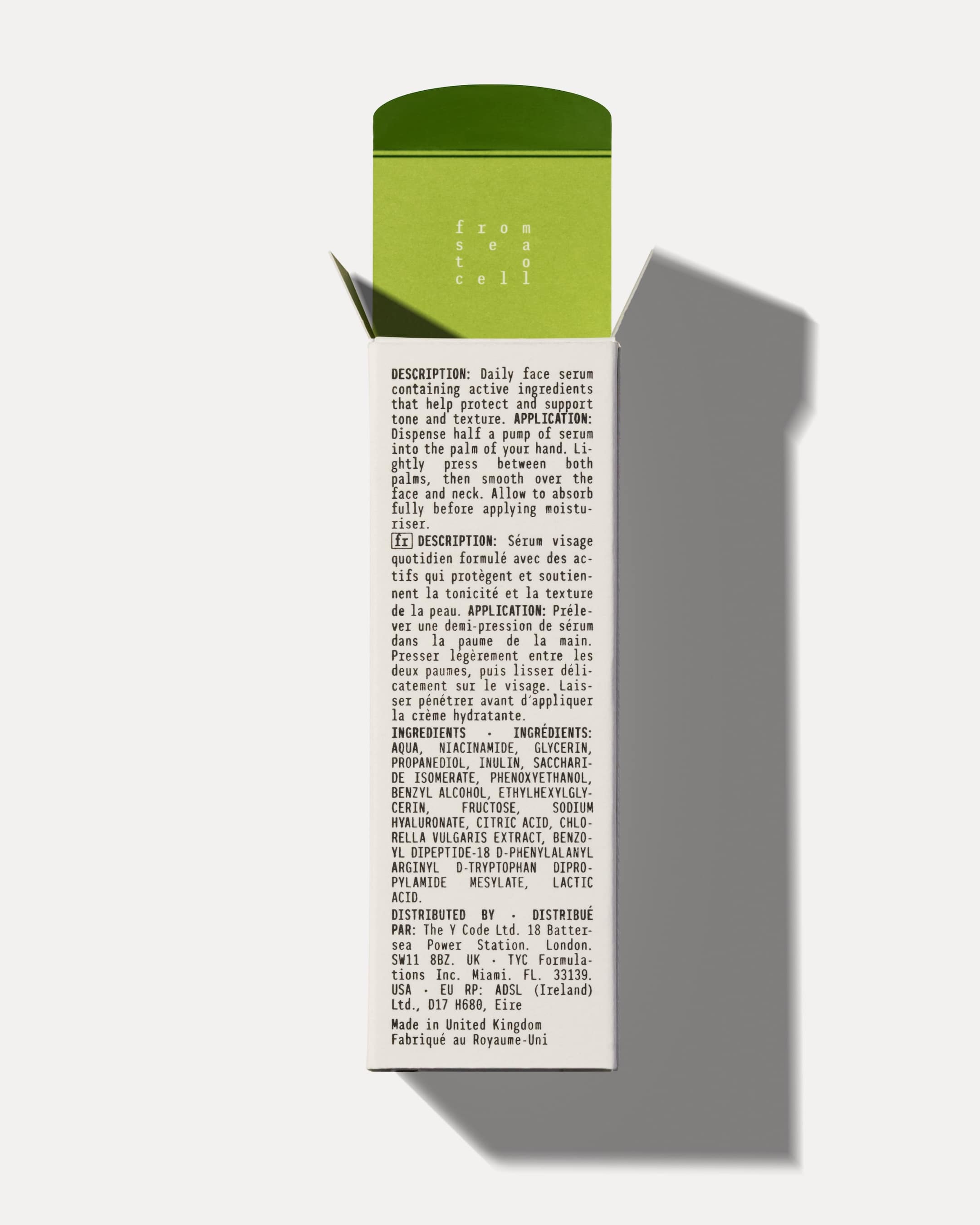 HYDRATING FACE SERUM by YCODE
