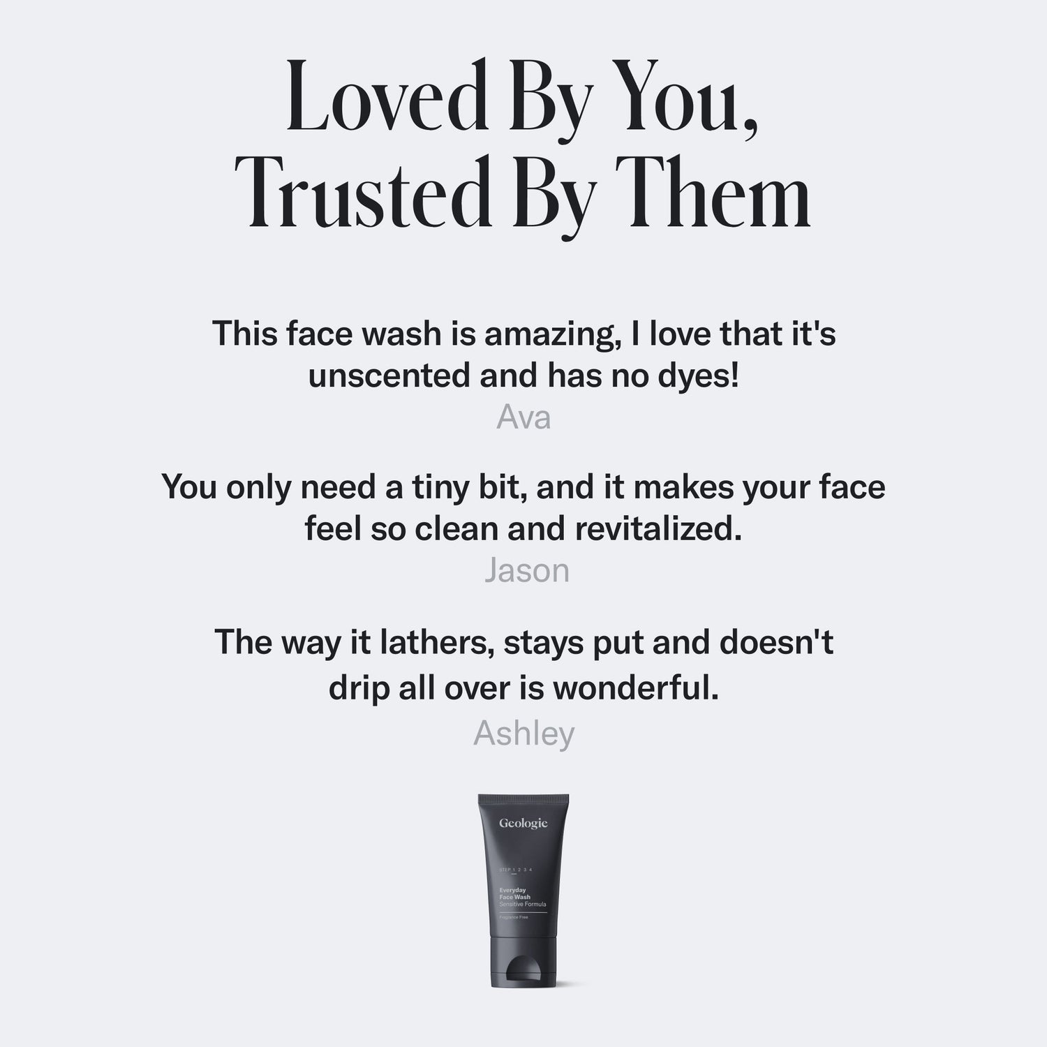 Sensitive Face Wash by Geologie