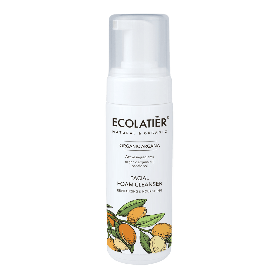 x-Facial Foam Cleanser Revitalizing &amp; Nourishing Organic Argana by Damask Rose