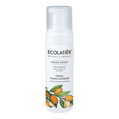 x-Facial Foam Cleanser Revitalizing &amp; Nourishing Organic Argana by Damask Rose