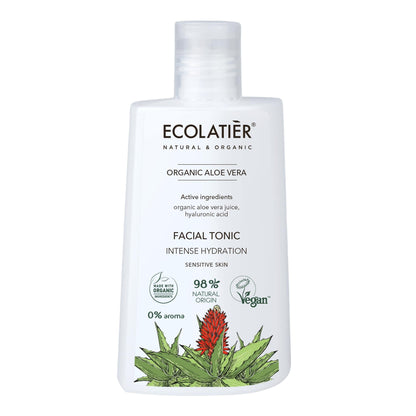 x-Facial Tonic Intense Hydration Organic Aloe Vera by Damask Rose