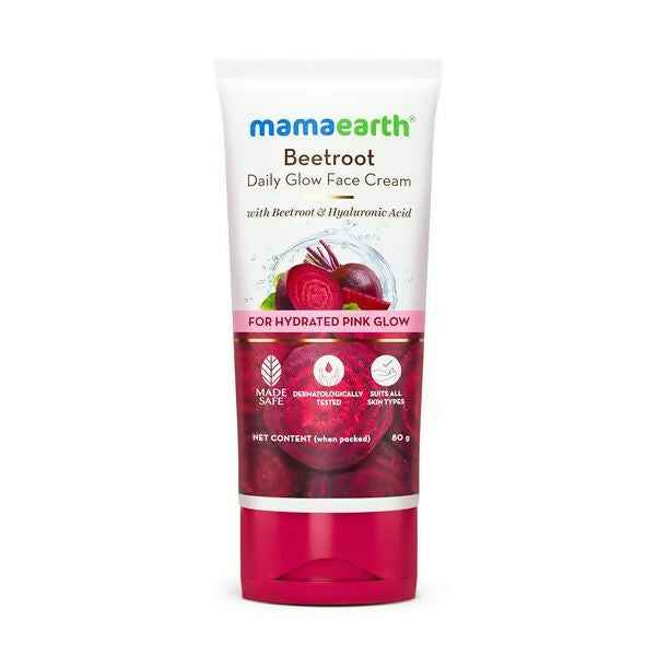 Mamaearth Beetroot Daily Glow Face Cream With Beetroot &amp; Hyaluronic Acid