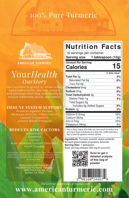 Fermented Turmeric &amp; Ginger Powder Bundle – Synergistic Clean Wellness