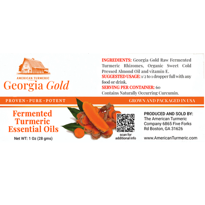 Fermented Turmeric Oil - Concentrated Turmeric Goodness by America&