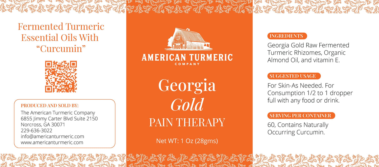 Pain Therapy Fermented Turmeric with Essential Oils by America&