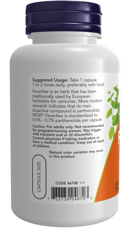 Feverfew by Country Life Natural Foods