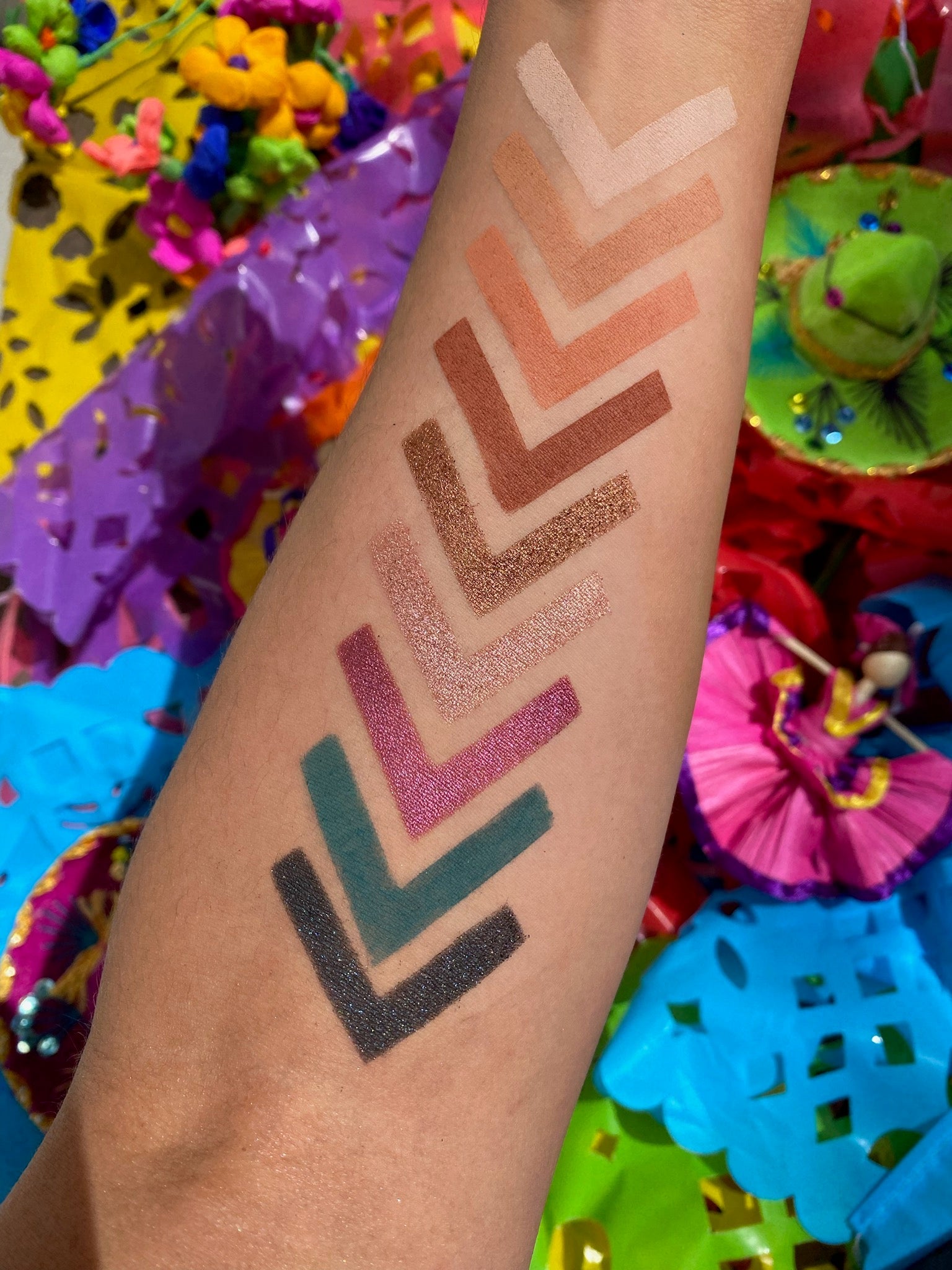 Best Seller! FIESTA (Mini-9 Eyeshadow Palette) by Chica Beauty