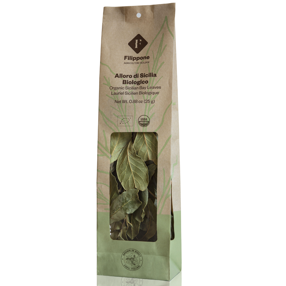 Filippone, Organic Bay Leaves, , Italian Dried Leaf 0.88oz (25g)