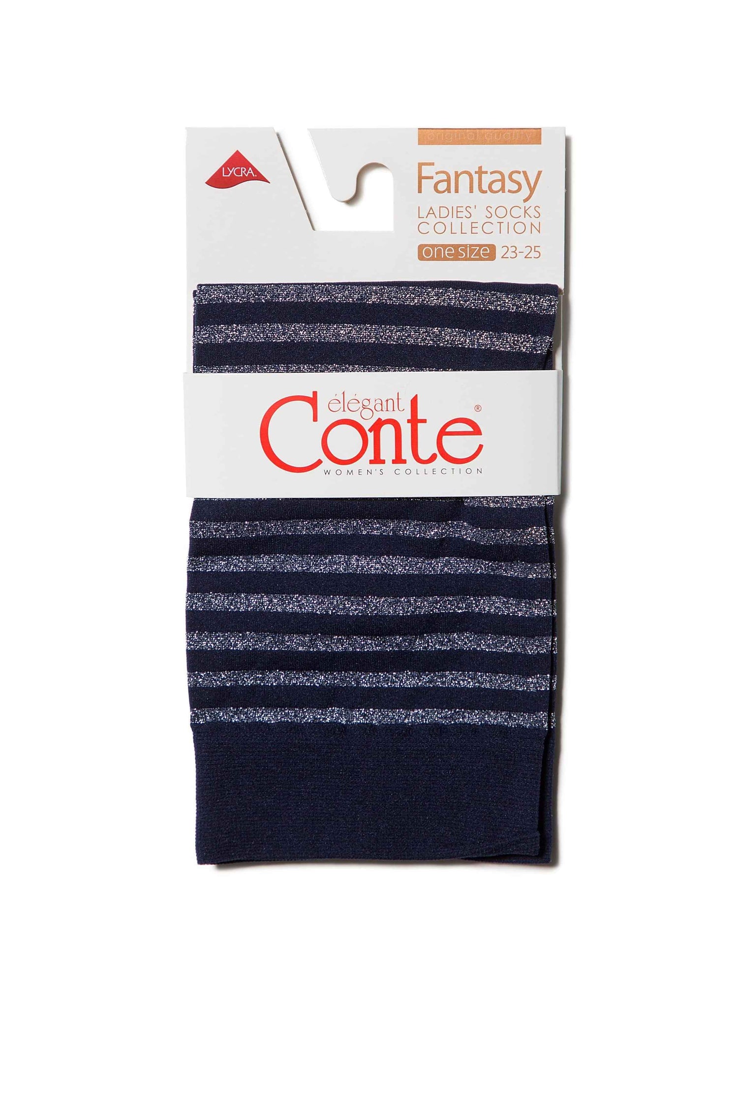 Socks Conte Fantasy - Shimmering Stripe