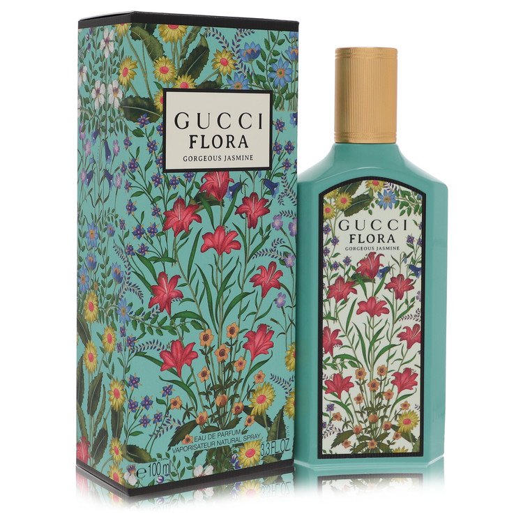 Flora Gorgeous Jasmine by Gucci Eau De Parfum Spray 3.3 oz for Women 