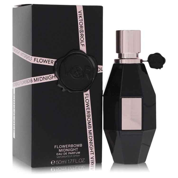 Flowerbomb Midnight by Viktor &amp; Rolf Eau De Parfum Spray 1.7 oz for Women