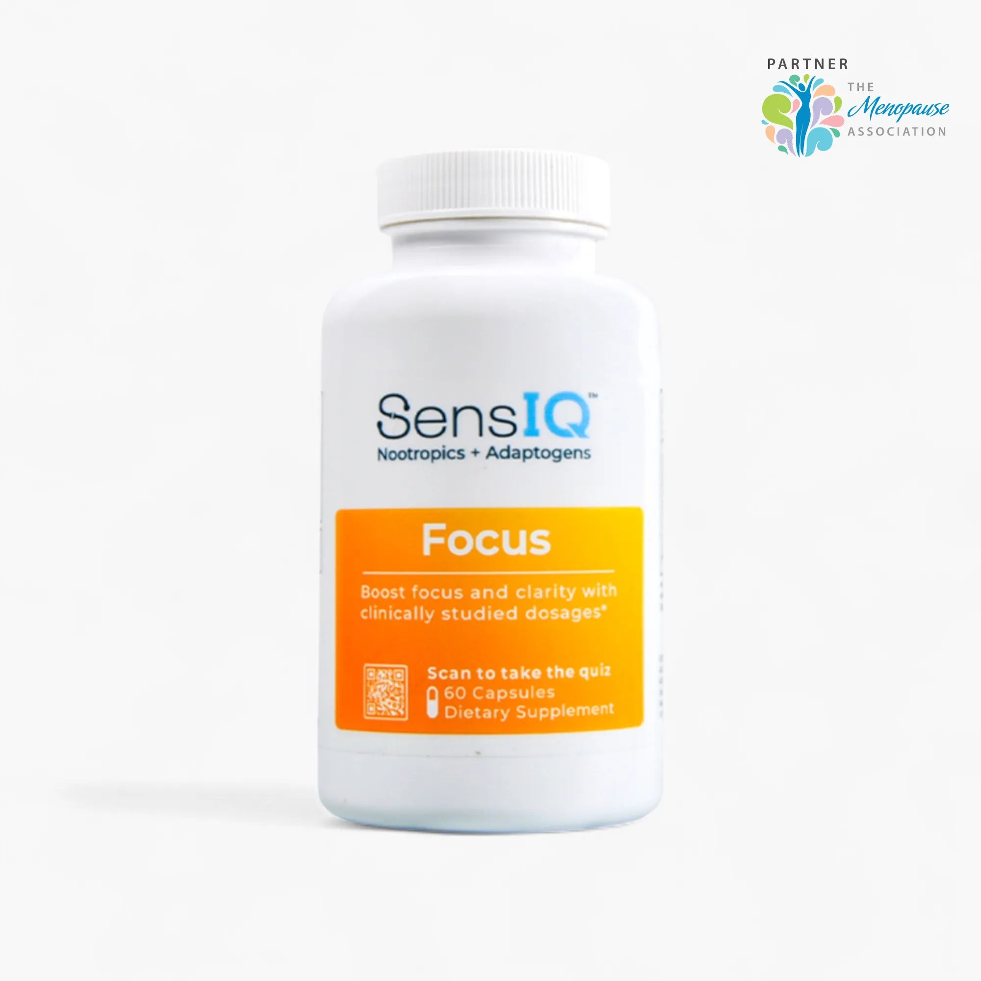 Focus Supplement for Mental Clarity and Concentration by SensIQ