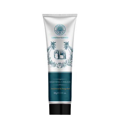 Forest Essentials Sandalwood & Orange Peel Shaving Cream