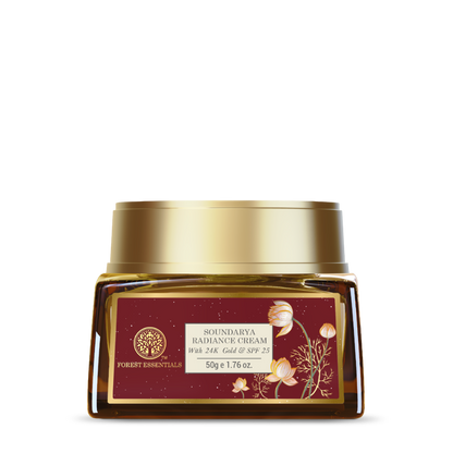 Forest Essentials Soundarya Radiance Cream With 24K Gold &amp; SPF30