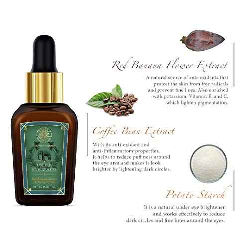 Forest Essentials Under Eye Serum Red Banana Flower &amp; Potato Starch