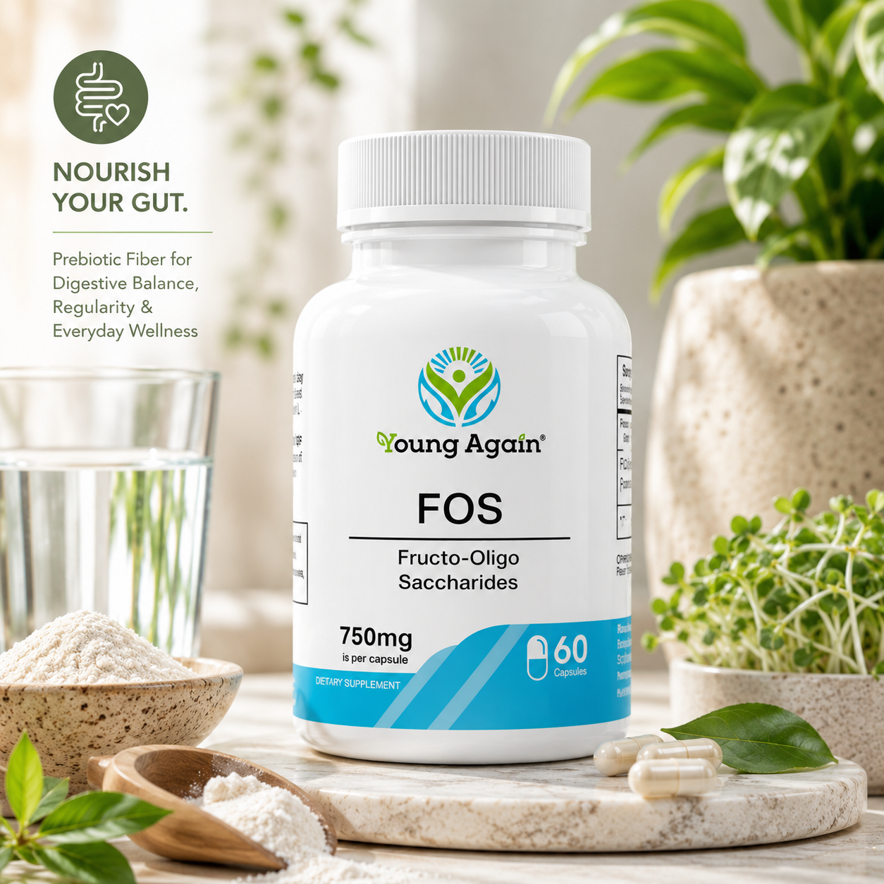 FOS - Digestive Health Booster by Young Again