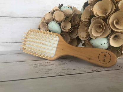 Wooden Detangling Hair Brush