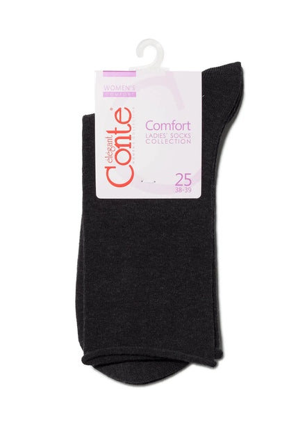 Conte Cotton Socks Comfort - 000 Melange - DestGlow