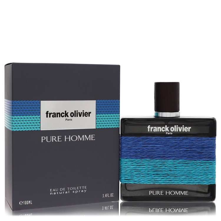 Franck Olivier Pure Homme by Franck Olivier Eau De Toilette Spray 3.4 oz for Men 