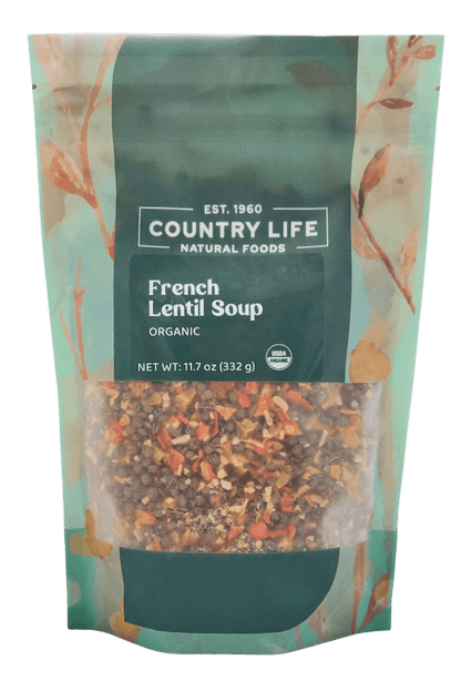 French Lentil Soup, Organic by Country Life Natural Foods
