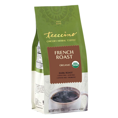 French Roast Chicory Herbal Coffee 