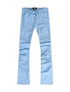 Frost Original Monico Nylon Stacked Pants- Blue by Denim Exchange