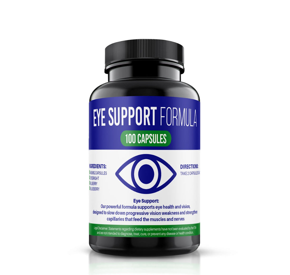Advanced Eye Support Formula | Vision Health &amp; Eye Rejuvenation Supplement by Seamoss depot