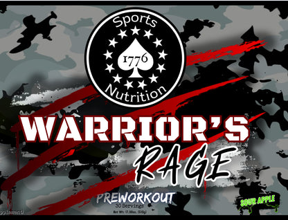 Warrior’s Rage by 1776 Sports Nutrition LLC