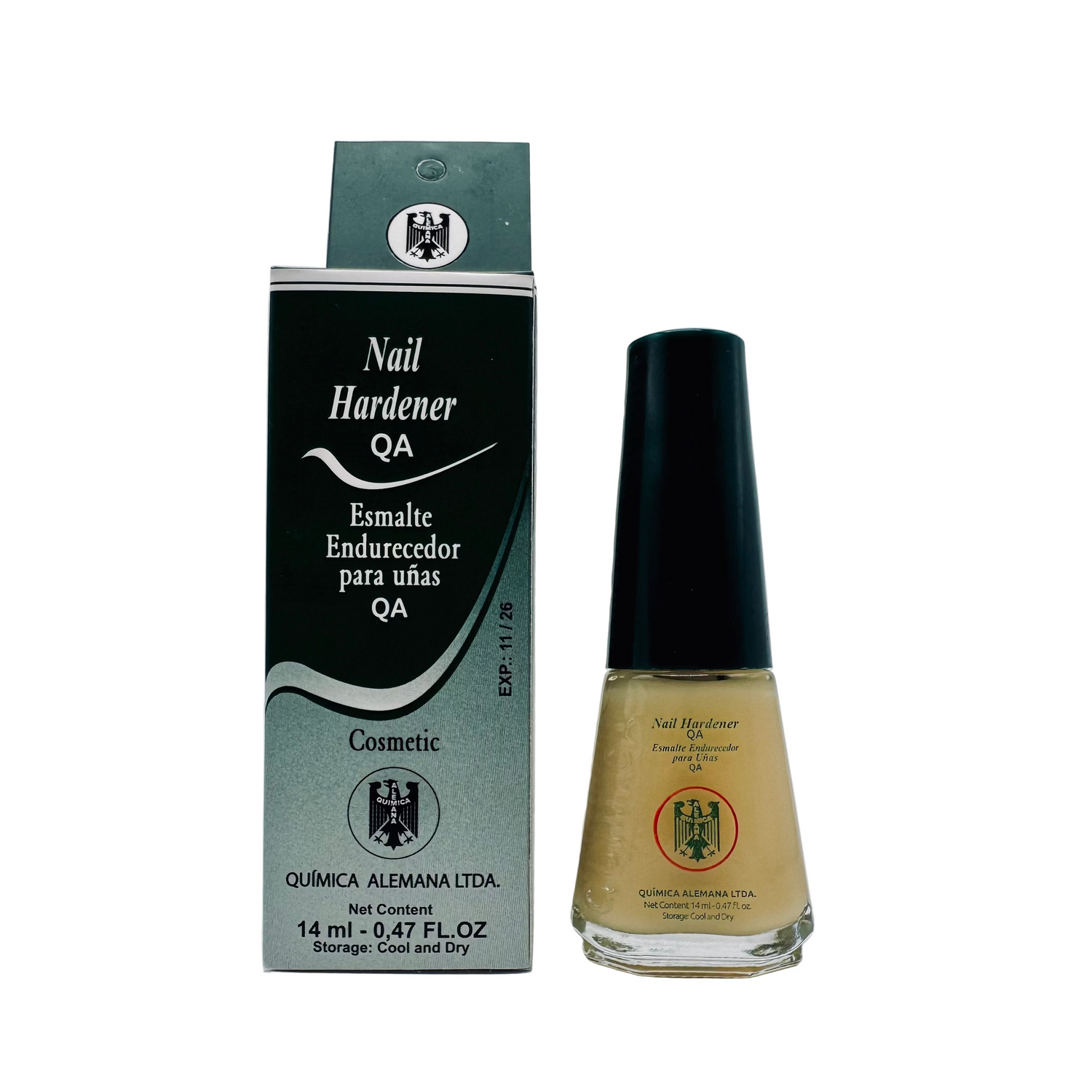 Quimica Alemana Nail Hardener QA 0.47 oz by Pasteur Pharmacy