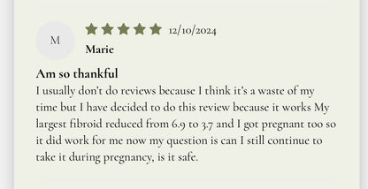 Fibroid Herbal Tea - Natural Monthly Comfort | 30-Day Supply 