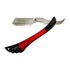 Dural Edge Heavy Duty Unique Orange/Grey Wings Wood Straight Razor SE-061 by Pasteur Pharmacy