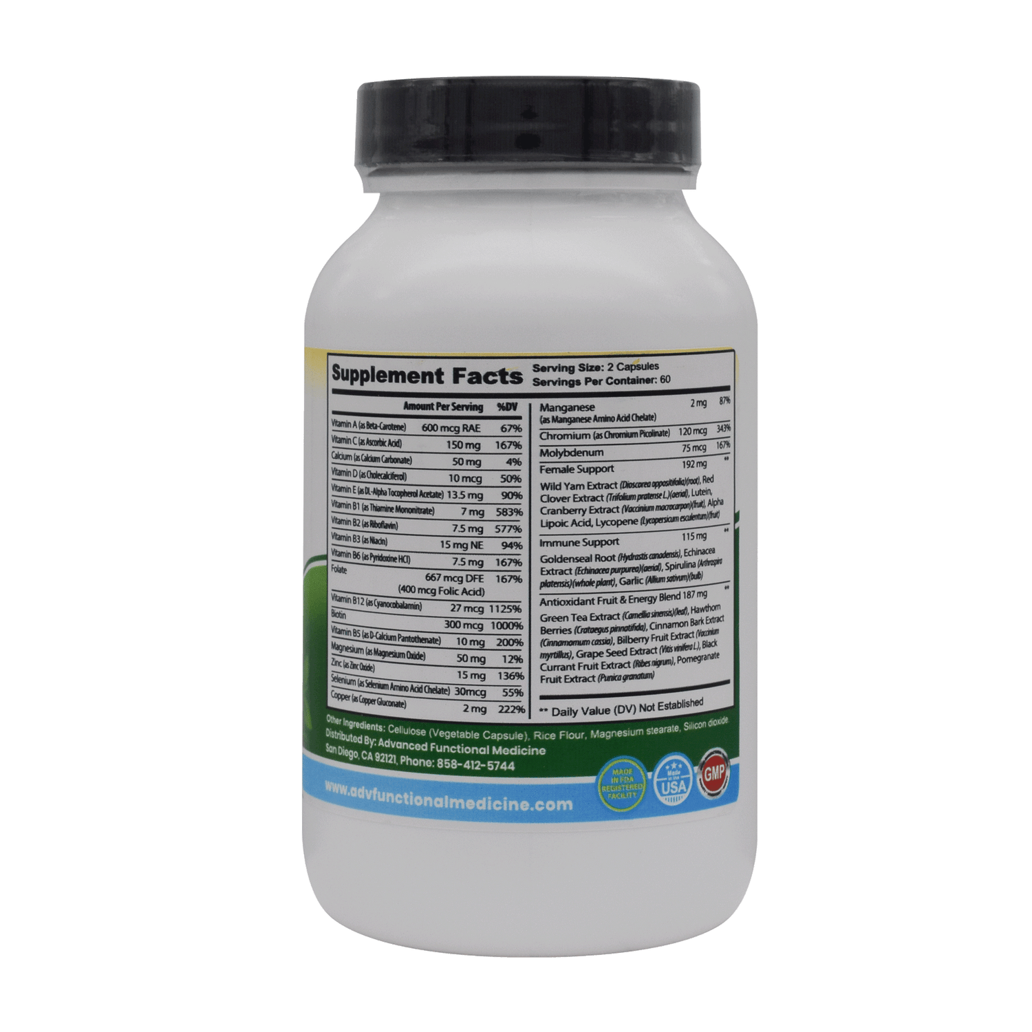 Functional Micronutrients For Women (Medical grade multivitamin designed for Women)