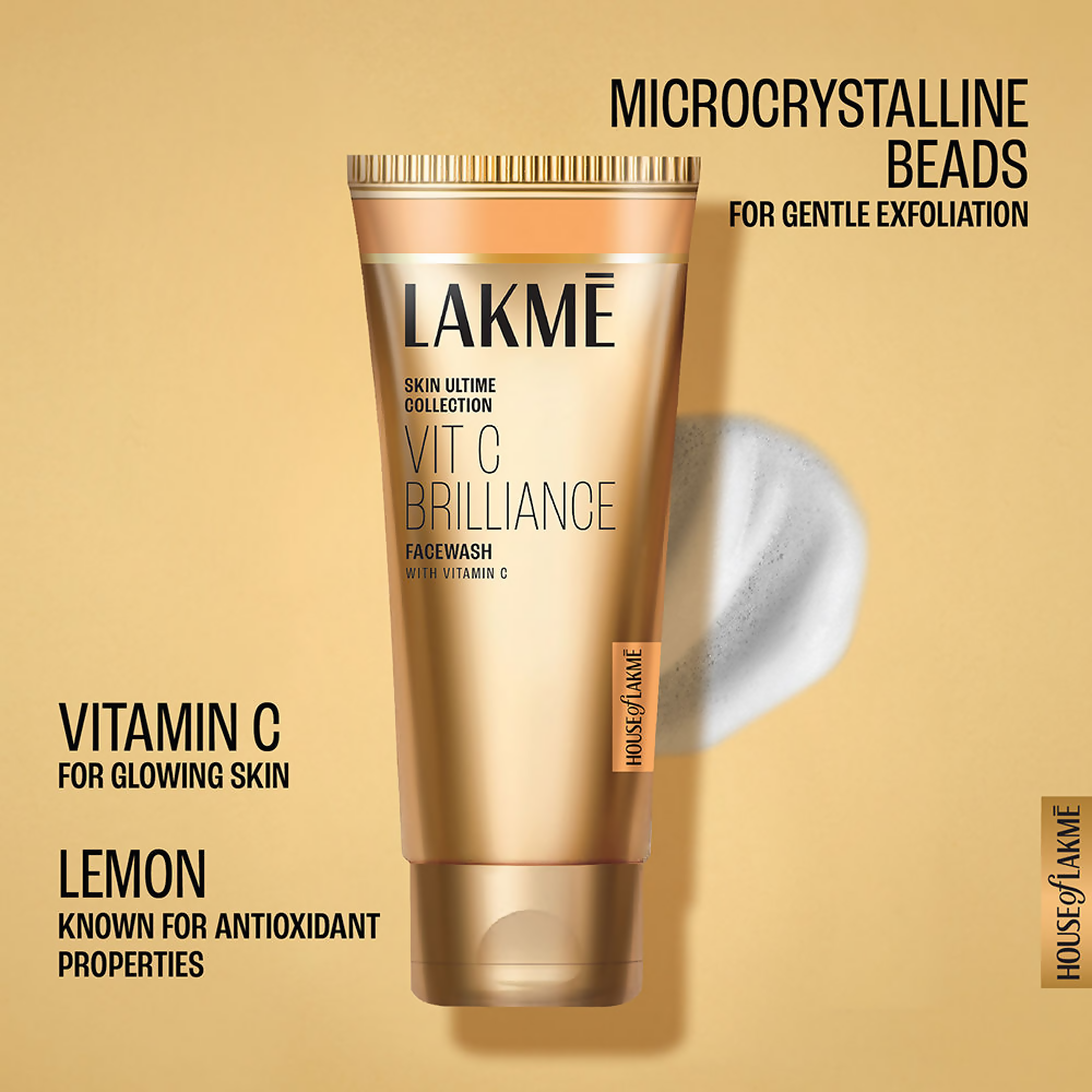 Lakme 9 to 5 Vitamin C 100% Soap Free Face Wash