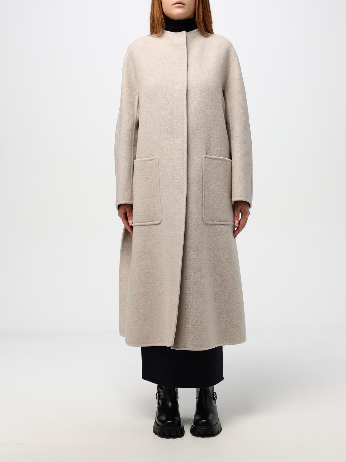 Max Mara Coat Woman Brown by Luosophy