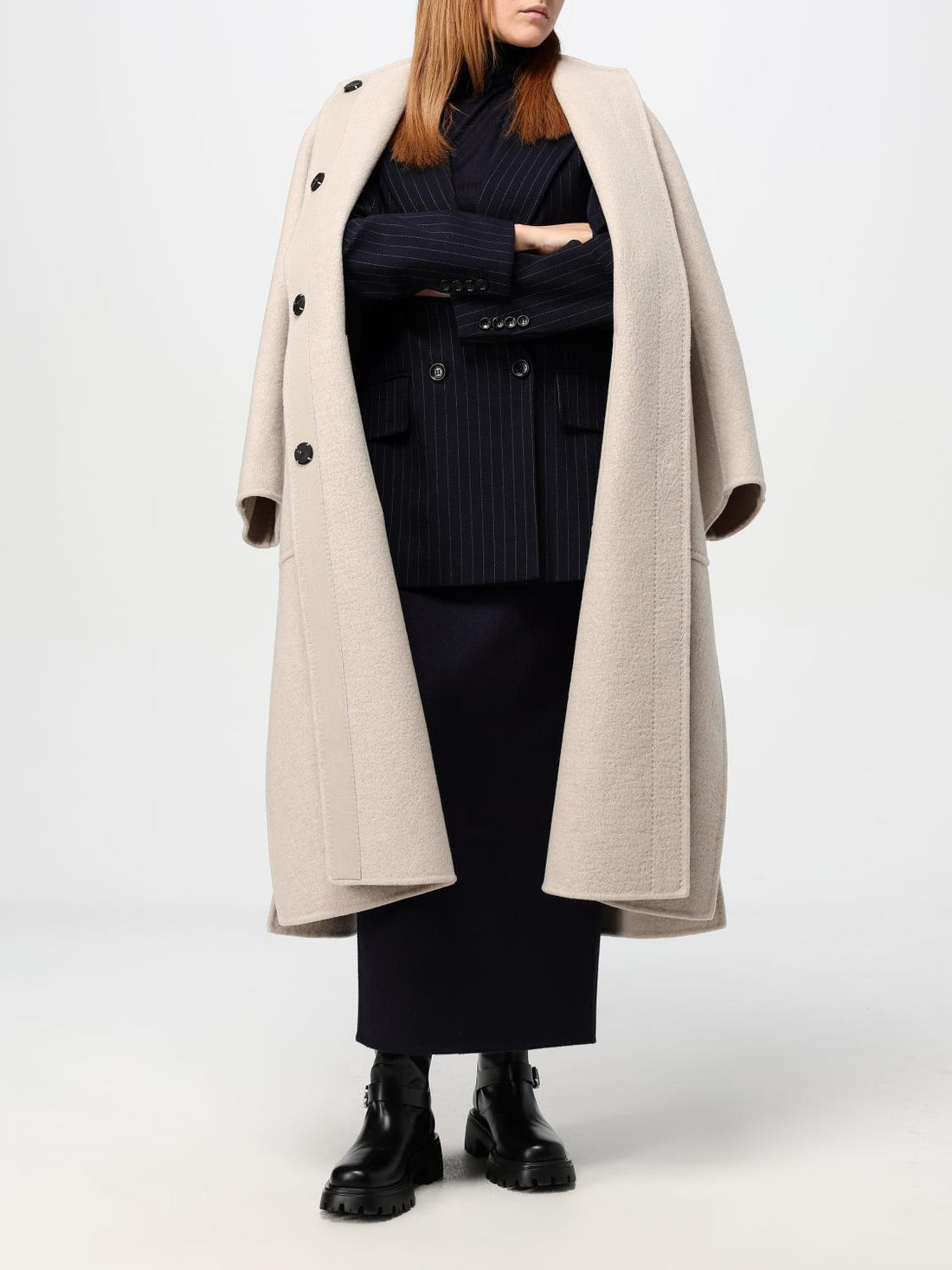 Max Mara Coat Woman Brown by Luosophy