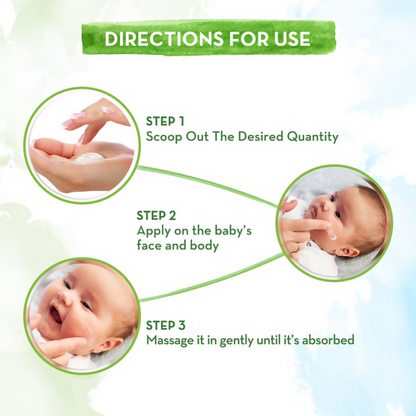 Mamaearth Baby Rich Moisturizing Cream With Almond Oil &amp; Shea Butter