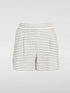 Max Mara Studio Shorts Woman Yellow Cream by Luosophy