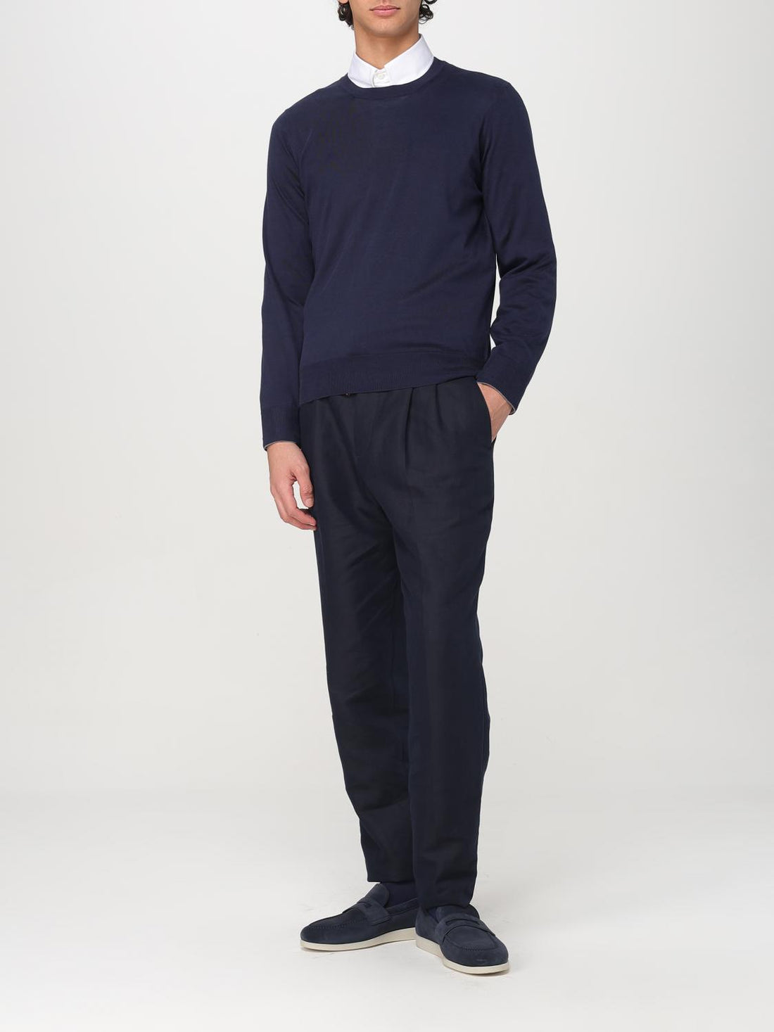 Brunello Cucinelli Men Linen Trousers by Luosophy