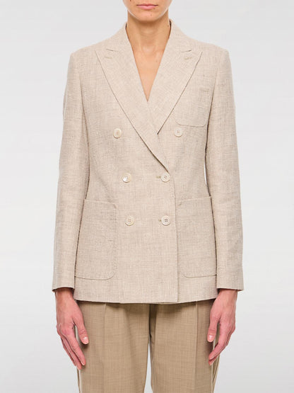 Max Mara Jacket Woman Beige by Luosophy