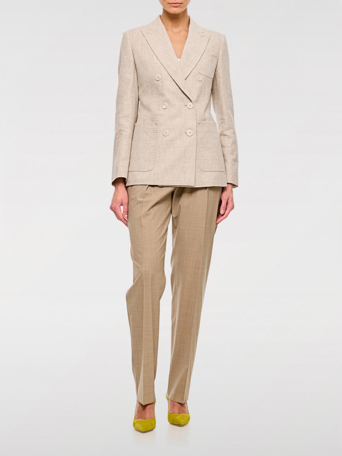 Max Mara Jacket Woman Beige by Luosophy