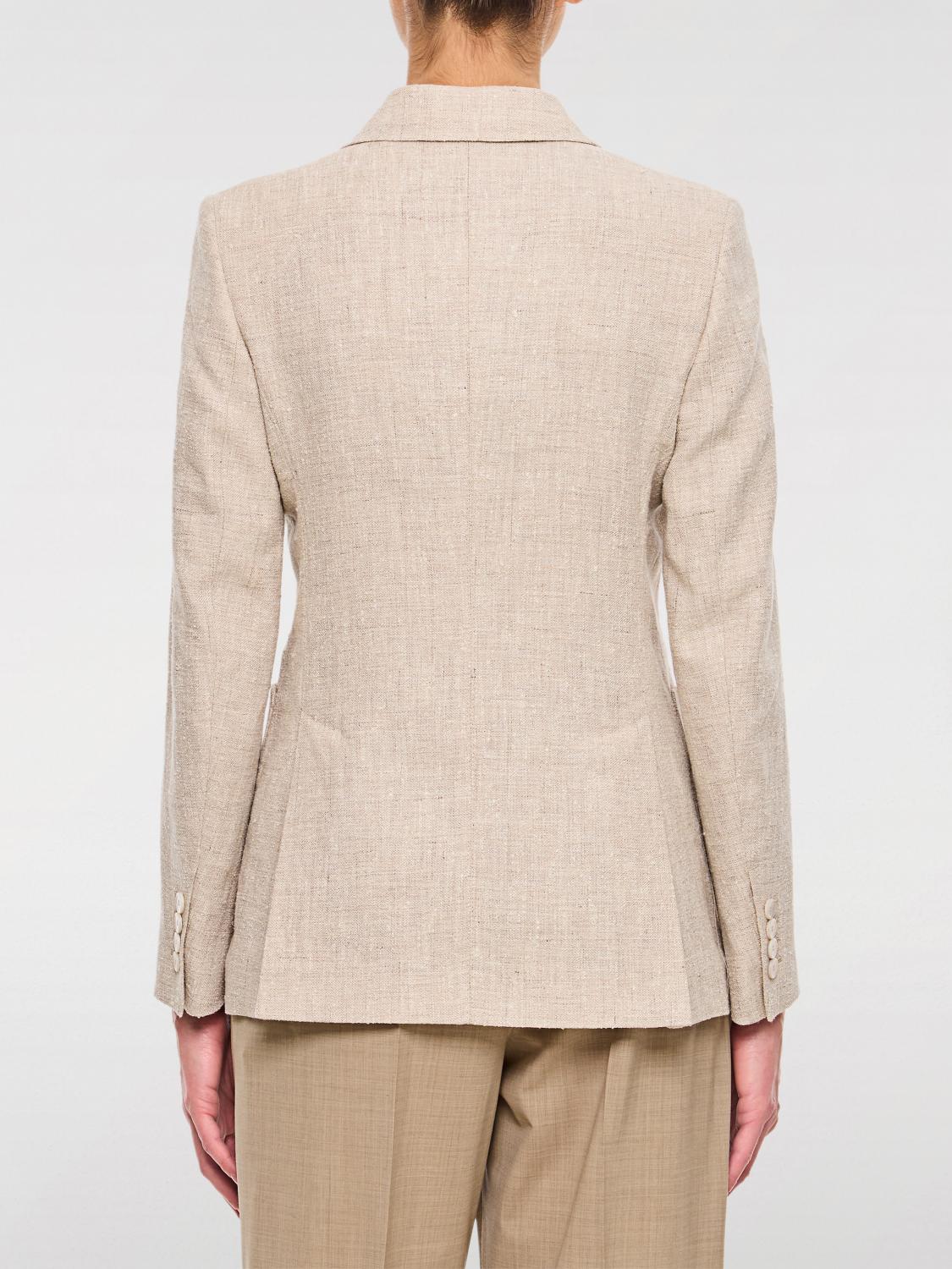 Max Mara Jacket Woman Beige by Luosophy