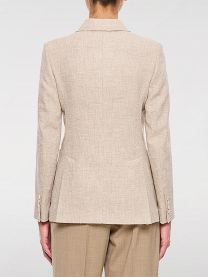 Max Mara Jacket Woman Beige by Luosophy