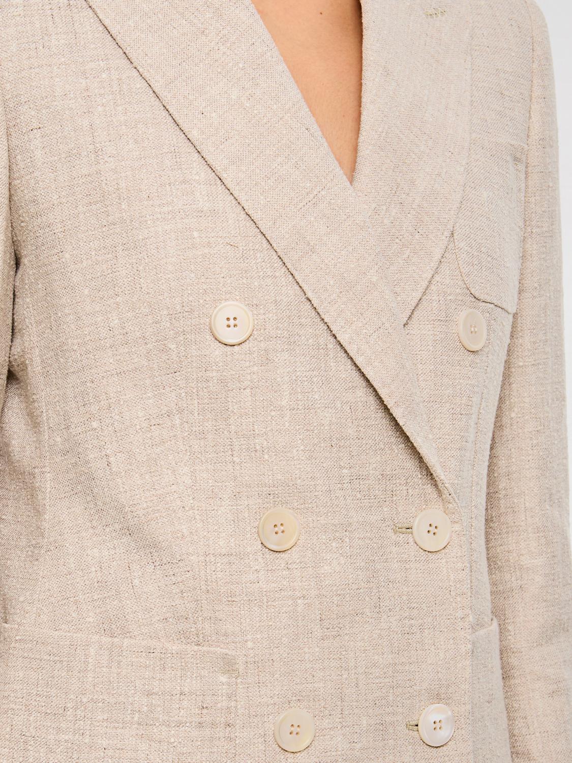 Max Mara Jacket Woman Beige by Luosophy