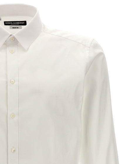 Dolce &amp; Gabbana Men Logo Embroidery Shirt by Luosophy
