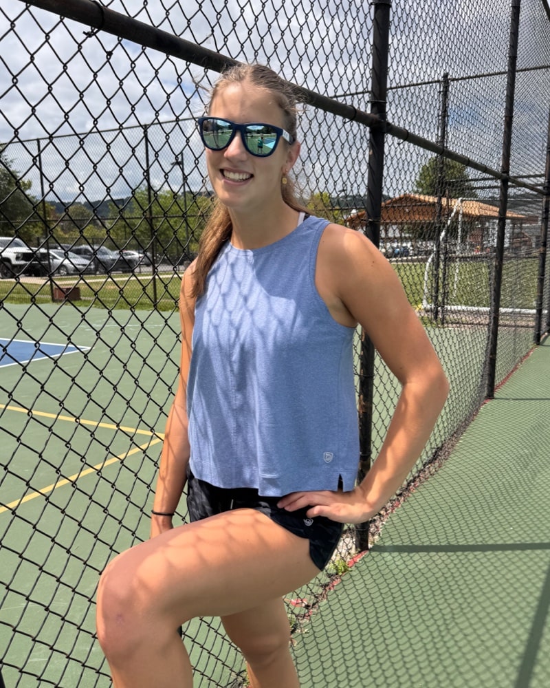 Boxy Crop Tank by Goal Five
