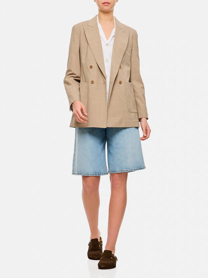 Max Mara Jacket Woman Beige by Luosophy