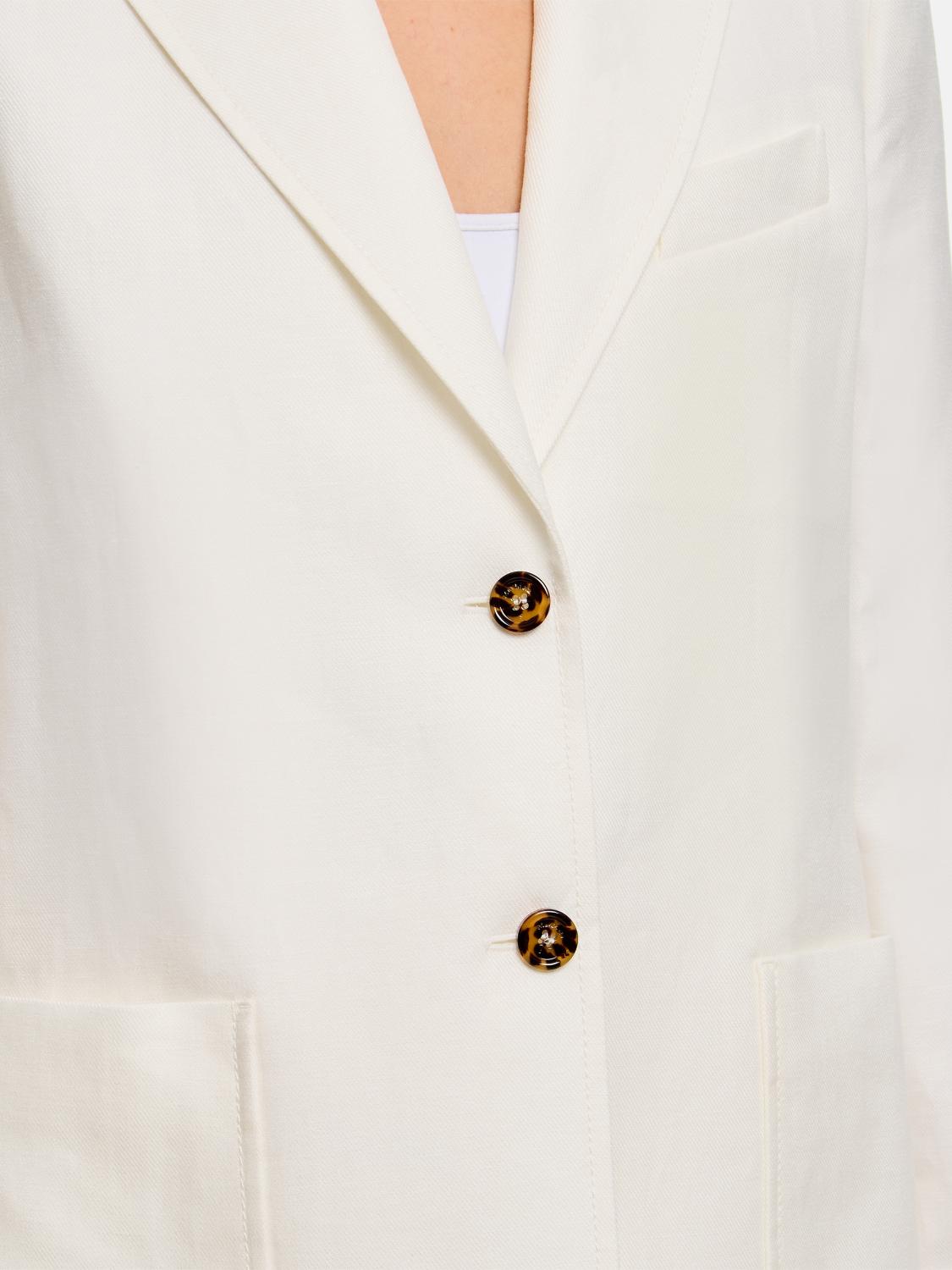 Max Mara Jacket Woman White by Luosophy